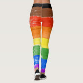 LGBTQIA+-Farbton Leggings (Rückseite)