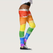 LGBTQIA+-Farbton Leggings (Rechts)