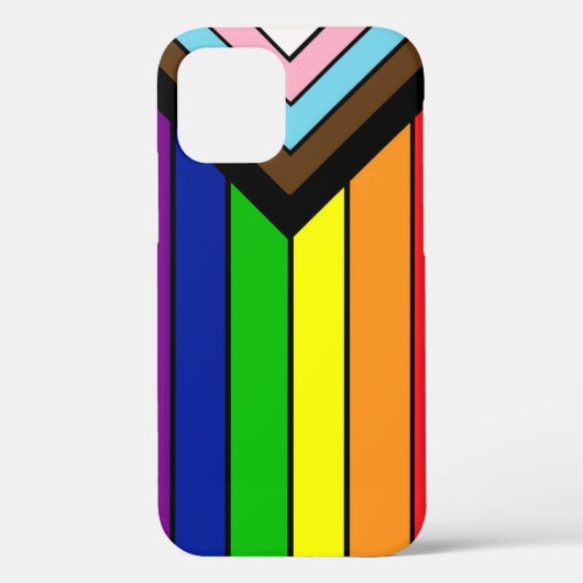 LGBTQIA+-Flag Case-Mate iPhone Hülle (Rückseite)