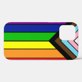 LGBTQIA+-Flag Case-Mate iPhone Hülle (Rückseite (Horizontal))