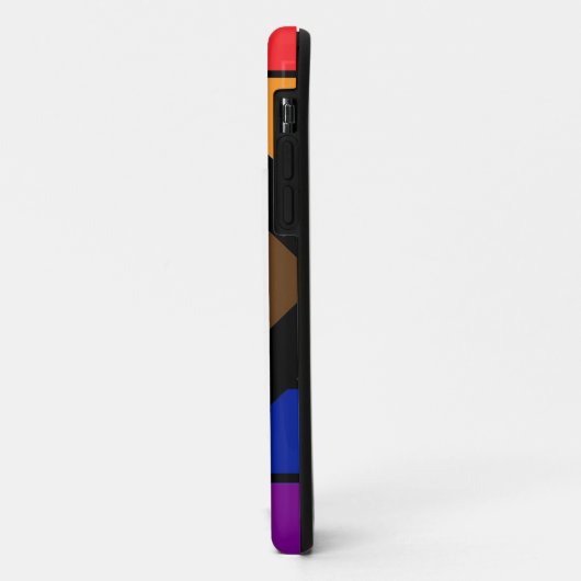 LGBTQIA+-Flag Case-Mate iPhone Hülle (Hinten/Links)