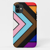LGBTQIA+-Flag Case-Mate iPhone Hülle (Rückseite)