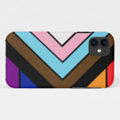 LGBTQIA+-Flag Case-Mate iPhone Hülle (Rückseite (Horizontal))