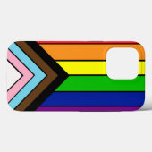 LGBTQIA+-Flag Case-Mate iPhone Hülle (Rückseite (Horizontal))
