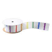 LGBTQIA-Gay Pride 6 Regenbogen-Knickband Satinband (Spule)