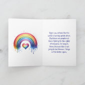 LGBTQIA+ | Ich kenne die Welt Beängstigend Karte (Innenseite)