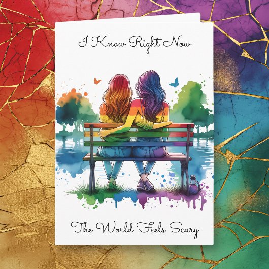 LGBTQIA+ | Ich kenne die Welt Beängstigend Karte