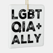 LGBTQIA + KERAMIKORNAMENT (Rechts)