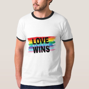 LGBTQIA-Liebe gewinnt immer Rainbow Prix Cool T-Shirt