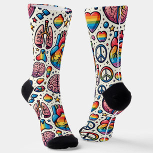 LGBTQIA Medical Socken