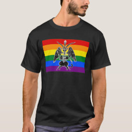 LGBTQIA+ Pride Baphomet T-Shirt
