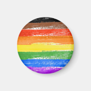 LGBTQIA+ Pride-Farbe Magnet