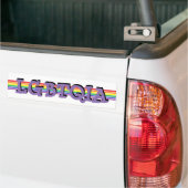 LGBTQIA Pride Rainbow Autoaufkleber (Auf Lkw)