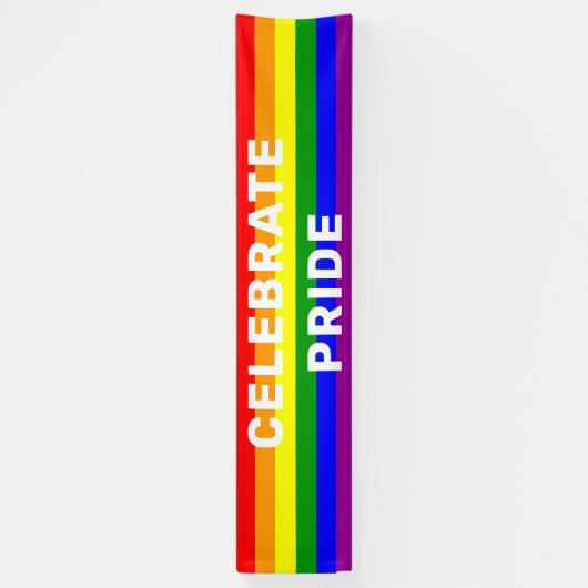 LGBTQIA Pride Rainbow Banner (Vertikal)