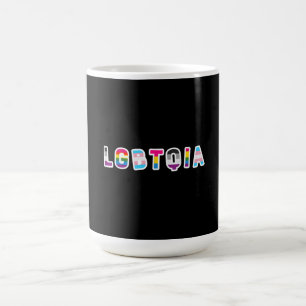 LGBTQIA Prix Flag LGBT Asexual Bi Pansexual Kaffeetasse