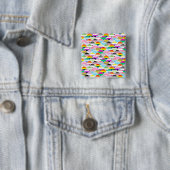 LGBTQIA+ Queer gewellte Pride-Flaggen-Fans Button (Beispiel)