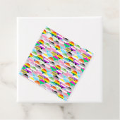 LGBTQIA+ Queer gewellte Pride-Flaggen-Fans Geschenkanhänger (Beispiel)