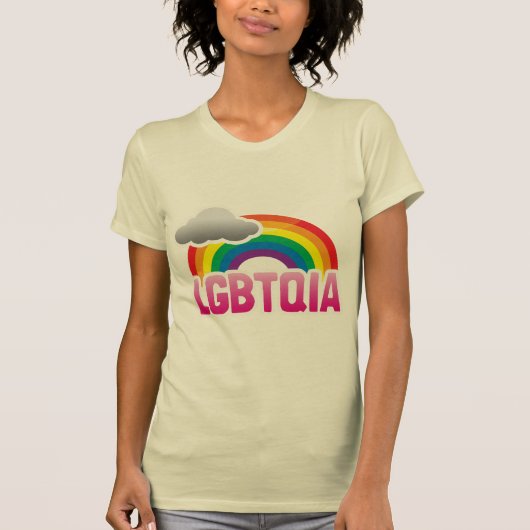 LGBTQIA REGENBOGEN T-Shirt (Vorderseite)
