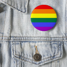LGBTQIA+-Regenbogenfarbenflagge Button