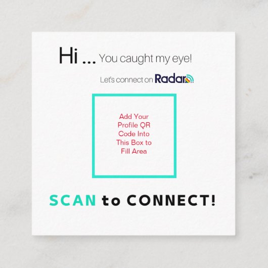 LGBTQIA+-Sammlung - QR-Karten Quadratische Visitenkarte (Rückseite)