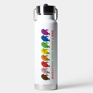 LGBTQIA+ Seekühe wollen einfach nur eine Umarmung Trinkflasche