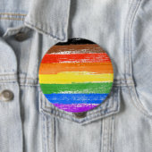 LGBTQIA+-Stolperfarbe Button (Beispiel)