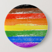 LGBTQIA+-Stolperfarbe Button (Vorderseite)