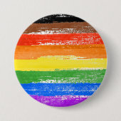 LGBTQIA+-Stolperfarbe Button (Vorderseite)