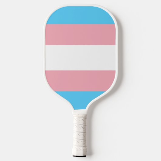 LGBTQIA Transgender Pride Caterpillar to Butterfly Pickleball Schläger (Rückseite)