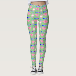 LGBTQIA Transgender Pride Raupe zum Schmettern Leggings