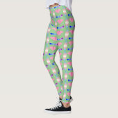 LGBTQIA Transgender Pride Raupe zum Schmettern Leggings (Links)