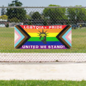 LGBTQIA+ "United We Stand" Banner (Insitu)