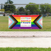 LGBTQIA+ "United We Stand" PRIDE Parade Banner (Insitu)