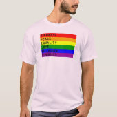 LGBTQIA+ verkörpern Güte-Güte-Gleichheit T-Shirt (Vorderseite)