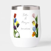 LGBTQplus Tulips-Blume (Rückseite)