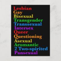 LGBTTIQAA2P Pride Diversity Rainbow LGBTQ Akronym