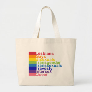LGBTTTIK JUMBO STOFFBEUTEL