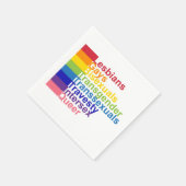 LGBTTTIK SERVIETTE (Ecke)