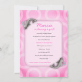 LGC| Flippin'Out Girl Babydusche Einladung (Rückseite)