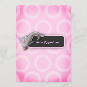 LGC Flippin'Out Girl Babydusche Einladung