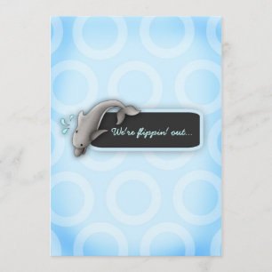 LGC Flippin'Out Twins Baby Dusche Einladung