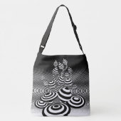 Lge Cross Body Tasche Magic Mushrooms optischer De (Rückseite)