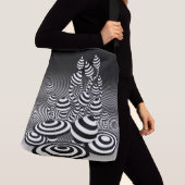 Lge Cross Body Tasche Magic Mushrooms optischer De (Von Nahem)