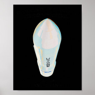 LGM-30 Minuteman Ballistische Rakete US Warhead Kä Poster