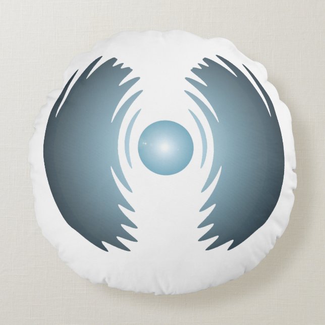 Lgm-Kissen Rundes Kissen (Vorderseite)