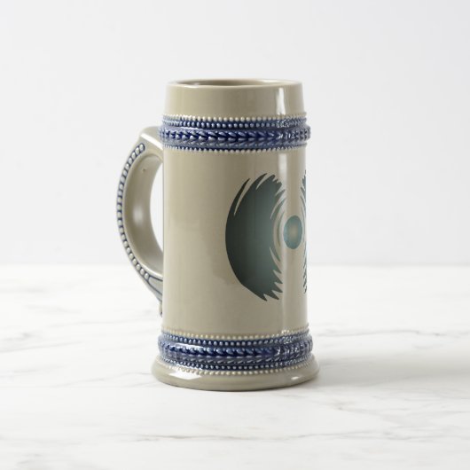 Lgm-Krug Bierglas (Vorderseite Links)