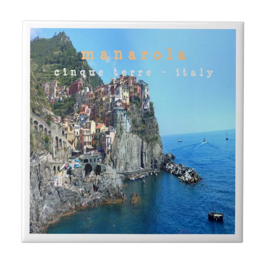 LGR004 MANAROLA - Cinque Terre - Italien - Fliese (Vorderseite)