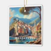 LGR006 MONTEROSSO, Cinque Terre, Italien, Keramikornament (Links)