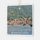 LGR006 MONTEROSSO, Cinque Terre, Italien, Keramikornament (Links)