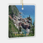 LGR007 VERNAZZA, Cinque Terre, Italien Keramikornament (Rechts)